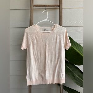 LOFT Women's Light Peach Top